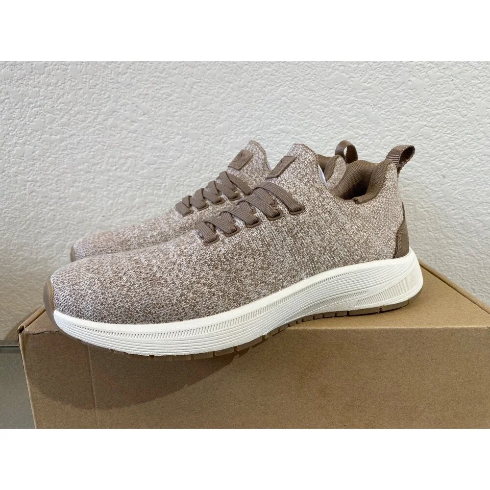 Peter Millar CrownSport Odeon Sneaker Men's US 9 Brown Knit Slip-On Shoes